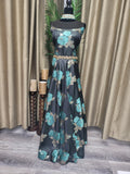 Party wear Dresses in Black Color --PDR16