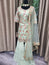 Party wear Sharara suit in Light green Color --PSH44