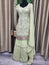 Party wear Sharara suit in Light Green Color --PSH43
