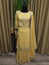 Party wear Sharara suit in Golden Color --PSH37