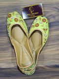Punjabi Jutti- Green